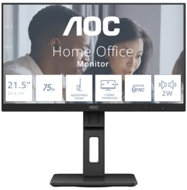 AOC E2 22E2UMF LED display 54,6 cm (21.5") 1920 x 1080 pixels Full HD Noir