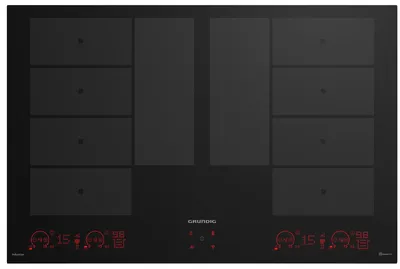 Grundig GIEI 838980 INH Noir Intégré 80 cm Plaque avec zone à induction 10 zone(s)