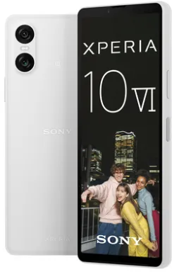 Sony Xperia 10 VI 5G 15,5 cm (6.1") Double SIM Android 14 8 Go 128 Go 5000 mAh Blanc