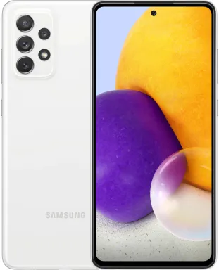 Samsung Galaxy A72 4G SM-A725F 17 cm (6.7") Android 11 USB Type-C 6 Go 128 Go 5000 mAh Blanc
