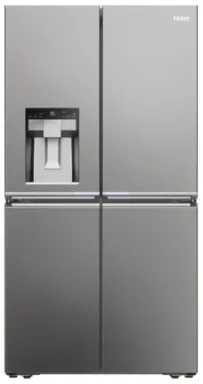 Haier Cube 90 Serie 7 HCR7918EIMP frigo américain Pose libre 601 L E Platine, Acier inoxydable