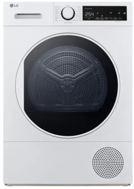 LG RH80M3AV6R sèche-linge Pose libre Charge avant 8 kg A++ Blanc