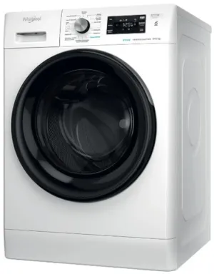 Whirlpool FFWDB 964369 BV SPT machine à laver avec sèche linge Pose libre Charge avant Blanc D