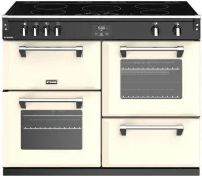 Stoves 444411423 four et cuisinière Electrique Plaque avec zone à induction Crème A