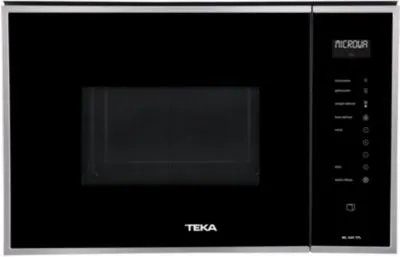 Teka ML 825 TFL Intégré Micro-ondes grill 25 L 900 W Noir, Acier inoxydable