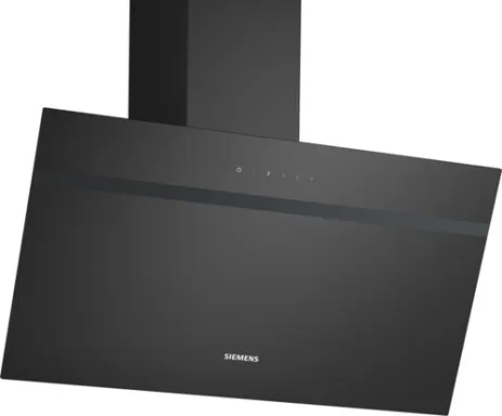 Siemens iQ100 LC85KDK60 hotte Montée au mur Noir 430 m³/h A