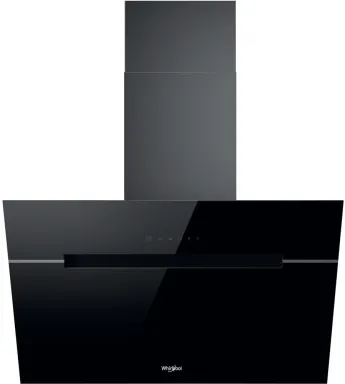 Whirlpool WHVS 92F LT K Montée au mur Noir 740 m³/h