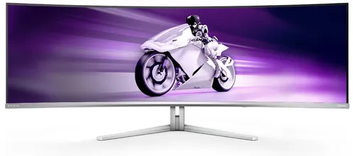 Philips Evnia 8000 49M2C8900/00 écran plat de PC 124,2 cm (48.9") 5120 x 1440 pixels Dual QHD QDOLED Blanc