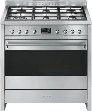 Smeg A1-9 four et cuisinière Electrique Gaz Acier inoxydable A+