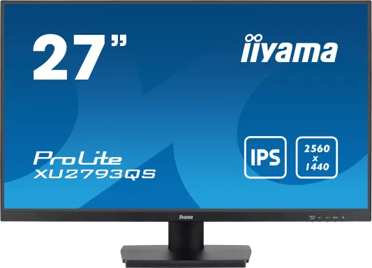 iiyama ProLite XU2793QS-B7 écran plat de PC 68,6 cm (27") 2560 x 1440 pixels 4K Ultra HD LED Noir