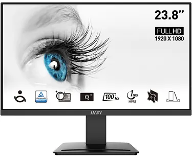 MSI Pro MP2412 écran plat de PC 60,5 cm (23.8") 1920 x 1080 pixels Full HD LCD Noir