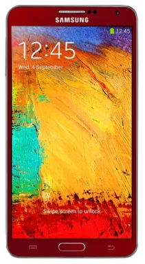 Samsung Galaxy Note 3 SM-N9005 14,5 cm (5.7") SIM unique Android 4.3 4G 32 Go 3200 mAh Rouge