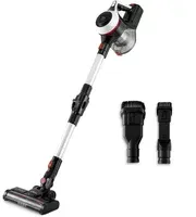 Ufesa Inspire U3 Digital Aspirateur balai Secteur Sec Sans sac 0,8 L 130 W Noir, Rouge, Blanc 2 Ah