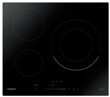 Samsung NZ63R3727BK Noir Intégré 59 cm Plaque avec zone à induction 3 zone(s)