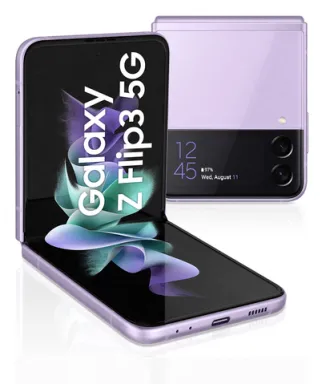 Samsung Galaxy Z Flip3 5G 17 cm (6.7") SIM unique Android 11 USB Type-C 8 Go 256 Go 3300 mAh Lavande