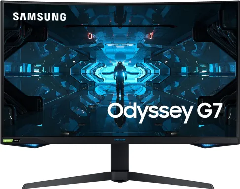 Samsung C32G73TQSR écran plat de PC 81,3 cm (32") 2560 x 1440 pixels 2K Ultra HD QLED Noir