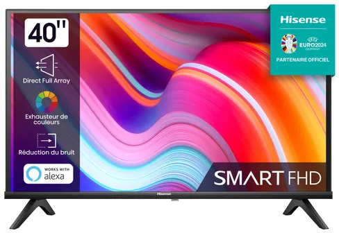 Hisense 40A49K TV 101,6 cm (40") Full HD Smart TV Wifi Noir