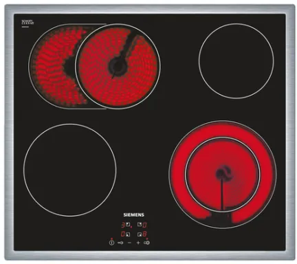 Siemens ET645HN17E plaque Noir Intégré Céramique 4 zone(s)