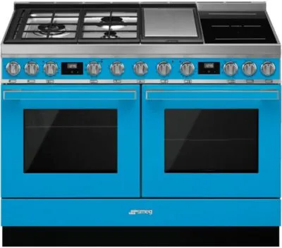 Smeg CPF120IGMPT four et cuisinière Electrique Combi Turquoise A+