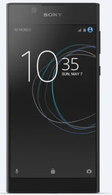 Sony Xperia L1 14 cm (5.5") Android 7.0 4G USB Type-C 2 Go 16 Go 2620 mAh Noir