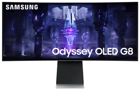 Samsung G85SB écran plat de PC 86,4 cm (34") 3440 x 1440 pixels UltraWide Quad HD OLED Argent