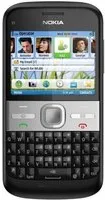 Nokia E5-00 5,99 cm (2.36") SIM unique 3G Micro-USB A 1200 mAh Noir
