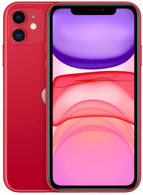 Apple iPhone 11 15,5 cm (6.1") Double SIM iOS 13 4G 128 Go Rouge
