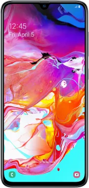 Samsung Galaxy A70 SM-A705F 17 cm (6.7") Android 9.0 4G 6 Go 128 Go 4500 mAh Blanc