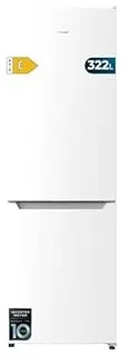 Cecotec Bolero CoolMarket Combi 322 White E Pose libre 322 L Blanc