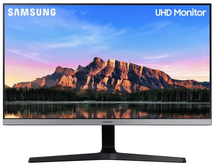 Samsung UR55 écran plat de PC 71,1 cm (28") 3840 x 2160 pixels 4K Ultra HD LED Gris