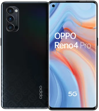 OPPO Reno 4 Pro 16,5 cm (6.5") Double SIM ColorOS 7.2 5G USB Type-C 12 Go 256 Go 4000 mAh Noir