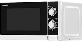 Sharp Home Appliances R-600WW micro-onde Noir, Blanc Micro-onde combiné Comptoir 20 L 800 W