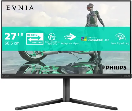 Philips Evnia 3000 27M2N3800A/00 écran plat de PC 68,6 cm (27") 3840 x 2160 pixels 4K Ultra HD LCD Gris