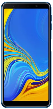 Samsung Galaxy A7 (2018) SM-A750F 15,2 cm (6") Double SIM Android 8.0 4G 4 Go 64 Go 3300 mAh Bleu