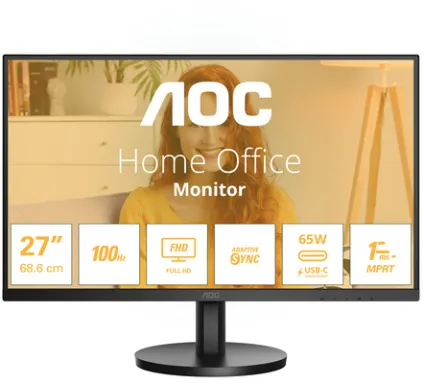 AOC 27B3CA2 écran plat de PC 68,6 cm (27") 1920 x 1080 pixels Full HD LED Noir