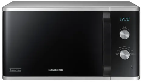 Samsung MS23K3614AS Comptoir Micro-onde simple 23 L 800 W Noir, Argent