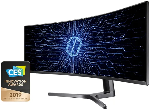 Samsung CRG9 écran plat de PC 124 cm (48.8") 5120 x 1440 pixels Quad HD QLED