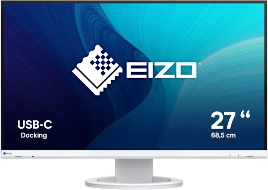 EIZO FlexScan EV2720S écran plat de PC 68,6 cm (27") 2560 x 1440 pixels Quad HD LCD Blanc