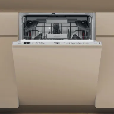 Whirlpool - Lave-vaisselle encastrable argent, 60cm, PowerClean Pro - WD6ID741AS
