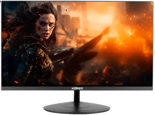 Konix Ecran Gaming Valkyr 24i 100Hz - Drakkar écran plat de PC