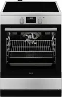 AEG CIB6641ABM Cuisinière Electrique Plaque avec zone à induction Acier inoxydable A