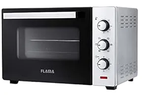 Flama 1578FL 38 L 1600 W Noir, Acier inoxydable