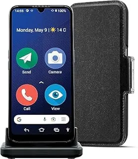 Doro 8200 Plus 15,5 cm (6.1") Android 12 4G USB Type-C 4 Go 64 Go 3000 mAh Noir