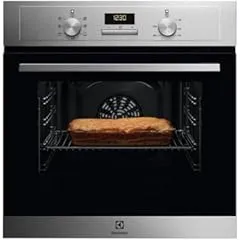 Electrolux Serie 300 EOH3H00BX 65 L Noir, Acier inoxydable