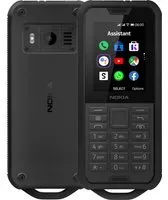 Nokia 800 Tough 6,1 cm (2.4") Double SIM hybride KaiOS 4G Micro-USB 0,5 Go 4 Go 2100 mAh Noir