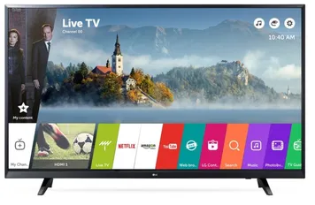 LG 43UJ620V TV 109,2 cm (43") 4K Ultra HD Smart TV Wifi Noir