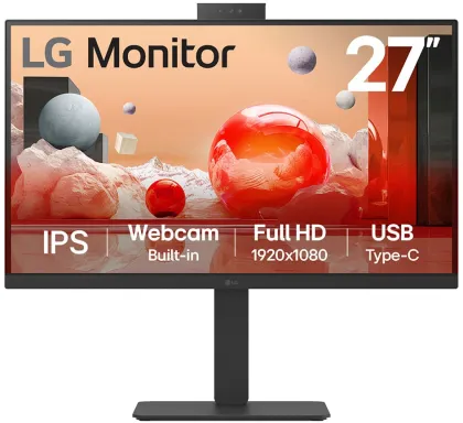 LG 27BA850-B écran plat de PC 68,6 cm (27") 1920 x 1080 pixels Full HD Noir