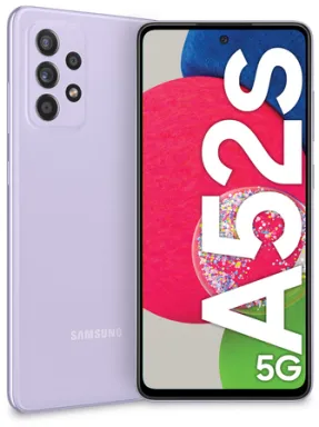 Samsung Galaxy A52s 5G SM-A528BLVDEUE smartphone 16,5 cm (6.5") Double SIM hybride Android 11 USB Type-C 6 Go 128 Go 4500 mAh Violet