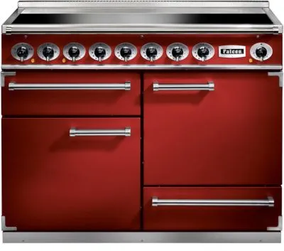 Falcon 1092 Deluxe Induction Cuisinière Electrique Plaque avec zone à induction Cerise (fruit) A