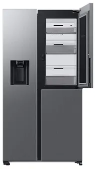 Samsung RH68B8820S9 frigo américain Pose libre 627 L F Argent, Acier inoxydable
